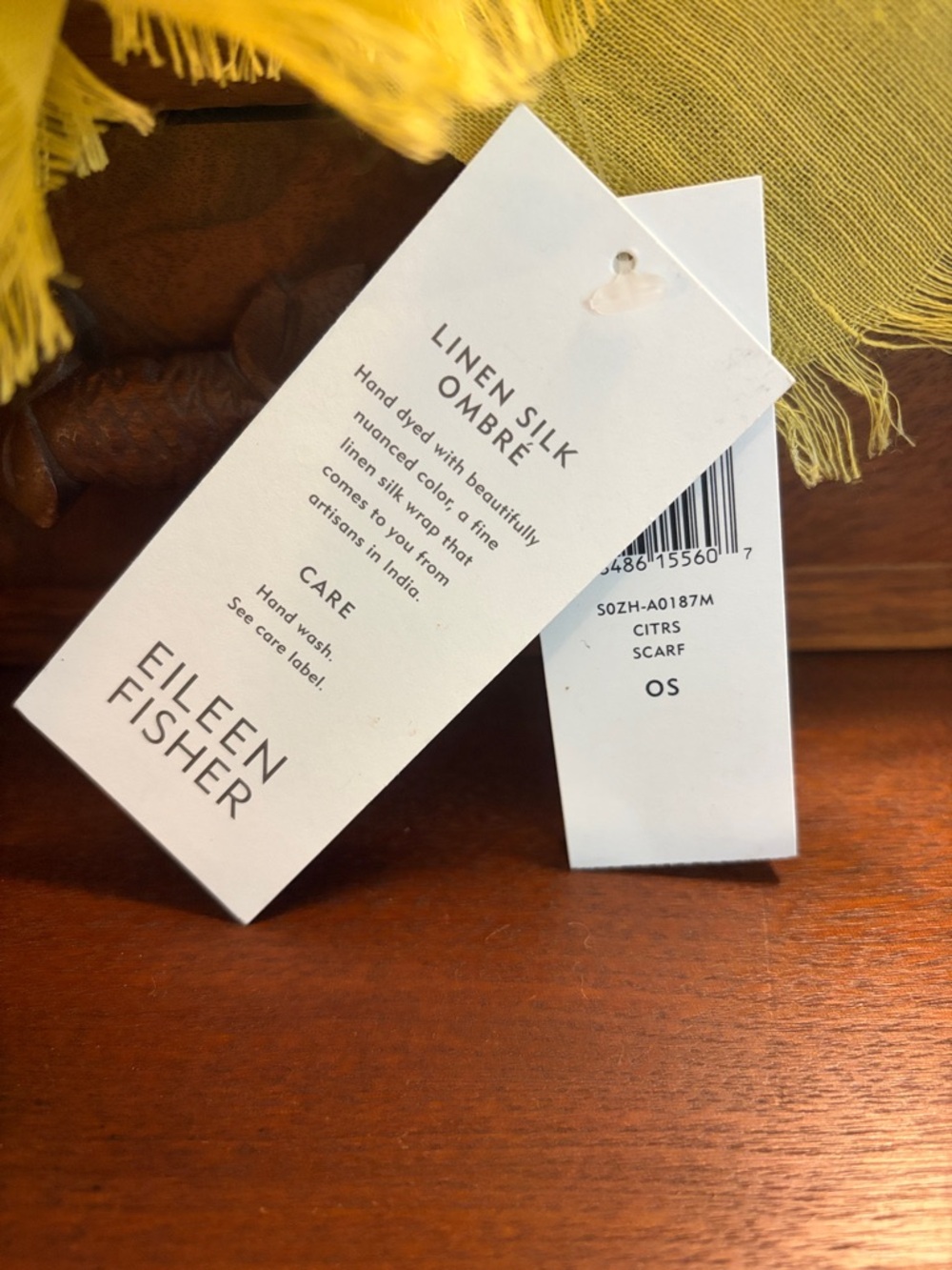 Vintage NWT Eileen Fisher Scarf - Picture 2 of 6